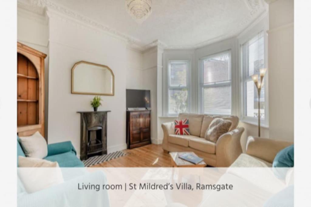St Mildreds Villa, Ramsgate Royal Harbour, Kent 外观 照片